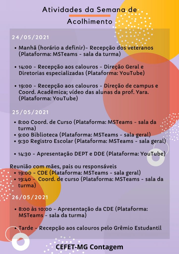 Atividade de Acolhimento online exercise for